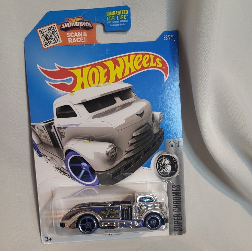Hot Wheels Treasure Hunt  Super Chromes Mig Rig Treasure Hunt